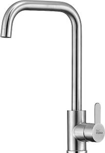 Fossa FSF-102 High Pressure Kitchen Faucet 360° Swivel, With High L Bend Spout-257mm (Silver) Kitchen Mixer Faucet