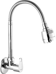 COSVIT Rambo Flexible Sink Tap Silver-Dec Pillar Tap Faucet