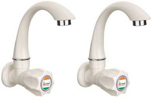 एयरोवेल PVC Tap Kitchen Mixer White POLO Sink Cock for Bathroom Wash Basins Tap Kitchen Mixer White PO...