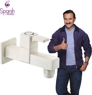 Sparsh Pearl by Pearl Precision LD-1262 PTMT Long Body Bib Tap Faucet