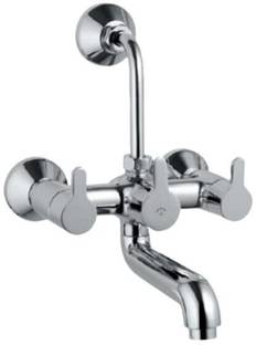 जक़ुआर Bath Mixer with Provision For Overhead Shower with 115mm BendPipe On Upper Side वॉल मिक्सर नल