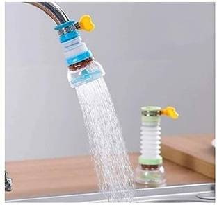 MEBISO Pack of 2 360 Degree Water Saving Faucet Adjustable multiple Types Water Faucet M-360 Degree Wa...