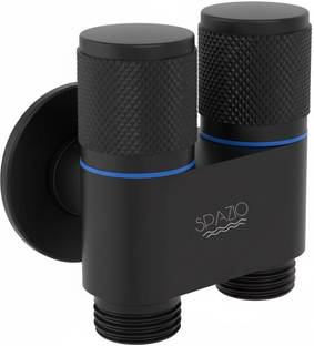 स्पाजिओ SmartBuy 2 in 1 Angle Cock Black / Angle Valve/2 Way Angle Cock (Pack of 1) For Bathroom|Wash ...