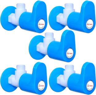 aerowell PVC ANGLE VALVE WITH FLANGE PACK OF 5 Angle Cock Faucet