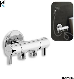 KAMAL Two way Angle Cock - Ertiga Twin Elbow Valve Faucet