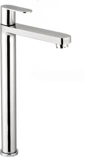 CARNIVAL Premium Quality Brass Tall Pillar Cock Tap For Wash Basin | 10" Inch Extended Tall Body Basin Pillar Tap for Wash Basin with Chrome Finish| Counter Table Top Pillar Tap Faucet
