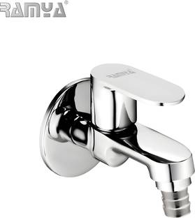 Ramya Ocean Nozzle Bib Cock Tap Heavy Brass For Garden Outdoor Washing Area Hose Pipe Connnector Nozzle Cock Faucet