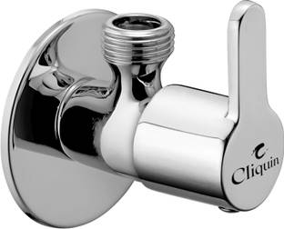 Cliquin Fusion Brass Angular tap_P-1 Angle Valve With Wall Flange | Stop Valve for Bathroom & Kitchen ...