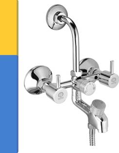 MAYUR OCICH WALL MIXER 3-IN-1 {HEAVY DUTY} {CLICK SOUND CARTRIDGE} FOR HAND & O.H SHOWER [WATER TAP] SHOWER MIXER [BATH TAPS] TAPS FOR BATHROOM Mixer Faucet