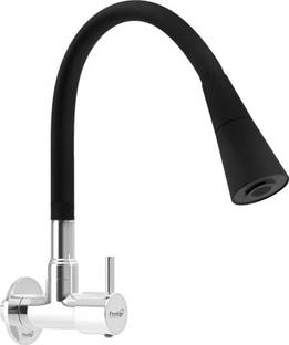 Prestige SmartBuy Flexible Sink Faucet - Flxo Play (With 360 Degree Flexible Silicon Hose & Dual Flow Pattern) Cold Water Tap Brass Swan neck tap with Flexible Neck Pillar Tap Faucet