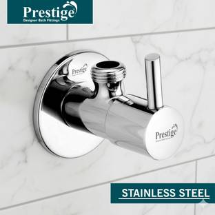 Prestige Premium quality stainless steel Angle Cock TURBO Handle Chrome Plated_set of-1 Angle Cock Ang...
