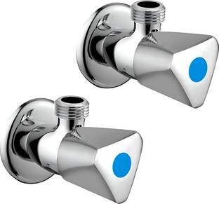 क्यारी - Polygon Angle Valve With Brass Disk (Pack Of 2) - AV783 एंगल कॉक नल