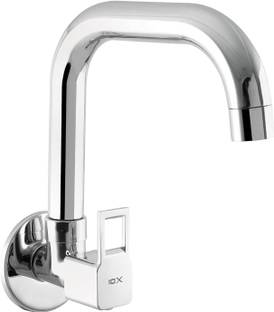 10x by 10X Brass Kitchen Sink Tap STT-98779 Wall Mount (Round) Sink Tap Faucet