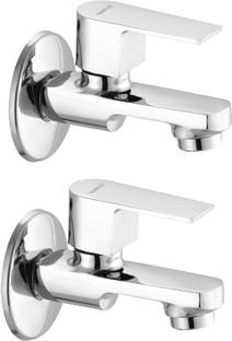 Ramya Prime Brass Bib Tap Pack OF 2 For Bathroom and Kitchen Bib Cock Bib Tap Faucet