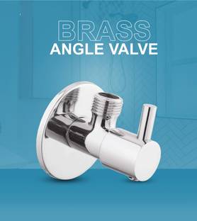 BathBliss Brass Turbo Angle Cock Tap for Bathroom, Kitchen, Outdoor (Pack of 1) Angle Cock Faucet