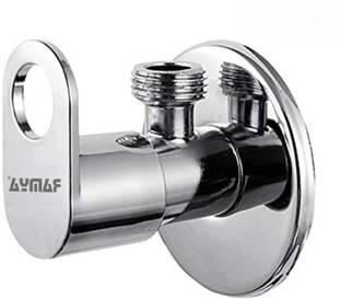 Ramya by Na Orio Angle Cock Pack OF 1 Heavy Stainless Steel Premium Quality For Bathroom And Kitchen Chrome Brass Angle Valve Faucet