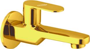 AMATRA Luxury Series Golden finish Extended Brass Long Body Tap For Bathroom and Kitchen Bib Tap Fauce...