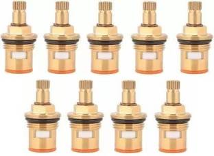 fastgear by Fastgear Brass Cartridge/Half Turn Disc Face for Bathroom/Home Fitting Taps(9pcs) Suitable...