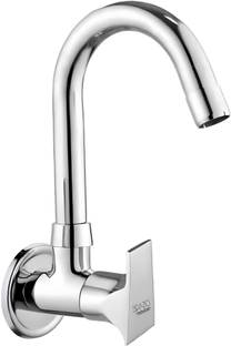 Spazio SmartBuy Liner Collection Sink Cock/Sink Faucet/Kitchen Tap (Pack of 1) For Hot/Cold Water, Play With 360 Degree Rotating Spout For Kitchen Chrome Finish Sink Tap Faucet