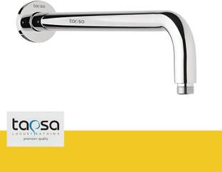 Tapsa Premium Quality Stainless Steel 24 Inch Round Shower Arm|Shower Rod (Pack of 1) Shower Arm For Overhead Shower With Flange Chrome Finish, Suitable For Diverter, Wall Mixer Faucet