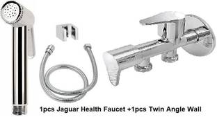 Senkiddpro Health Faucet with 2way/twin Angle Wall for Bathroom/Kitchen/Garden Faucet Set
