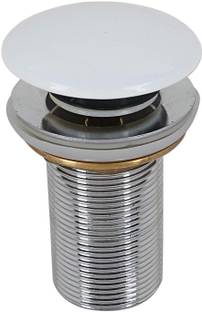 Senkiddpro by Senkiddpro Stainless Steel Ceramic Popup Waste Coupling for Wash Basin,Drain Outlet Chrome Bathroom, Sink and Kitchen Cartridge Faucet