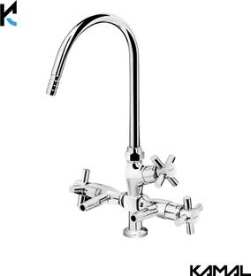 KAMAL Lab Cock Three Way Medium Pillar Tap Faucet