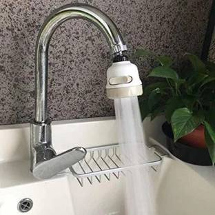 AMBEVILLA 360 Degree Movable Faucet Aerator Water-Saving Sprinkler and Device Head Three-Gear Adjustable Head Nozzle Nozzle Cock Faucet