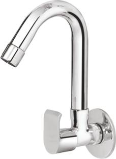 Prestige PRST WaterFall Sink Cock silver Pillar Tap Faucet