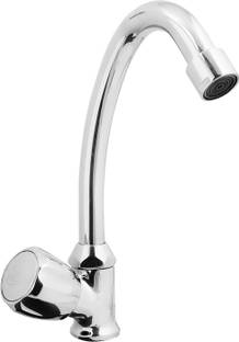 KAMAL Deck Mounted Pillar Cock - Crystal (CRL-3021) Spout Faucet