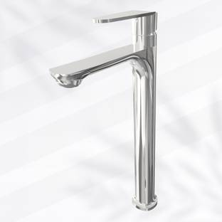 iBELL IBL 07-Z1 Triangular Pillar Wash Basin Tap – Polished Chrome Finish, Metal Sink Faucet with Seamless Design and Water Saving Technology Pillar Tap Faucet