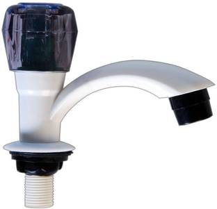 Mayura PC001 Pillar Cock Wash Basin Tap 15mm Inlet Foam Flow crystal Handle Multicolor Pillar Tap Faucet
