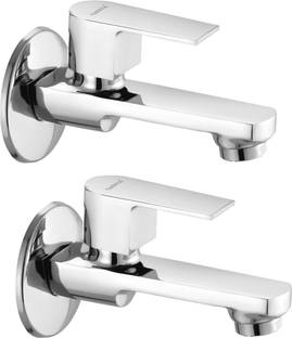 Ramya Prime Long Body Tap Brass Pack OF 2 For Bathroom and Kitchen Long Body Bib Tap Faucet