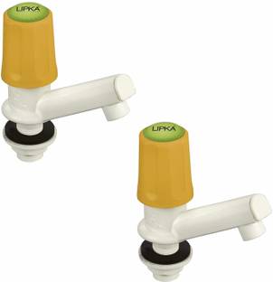 लिपका Grand Collection PTMT Pillar Tap Faucet for Kitchen Sinks & Wash Basin| Counter Top Water Tap (P...