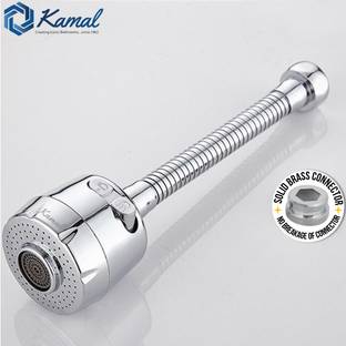 KAMAL SPR-0784 SS 304 Premium Quality Extension | 360 degree flexible rotation dual flow Spout Faucet