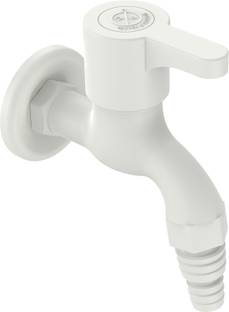 R. N. RNPRB01A08_PTMT Superior Plastic Nozzle Bib Cock, with Flange| Nozzle Bib Tap Nozzle Cock Faucet