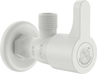 R. N. RNPRB01A01_PTMT Superior Plastic Angle Cock with Flange | Valve For Under Basin| Angle Valve wit...