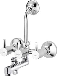 Prestige Dove Telephonic 3 in 1 Wall Mixer Chrome Plated Tap Basin Mixer Faucet