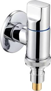 Fossa Laundry Faucet Washing Machine Faucet Water Spigot Outdoor Brass Faucet Handle Hose Faucet Dishwasher Angle Valve (Chrome Finish) Angle Cock Faucet