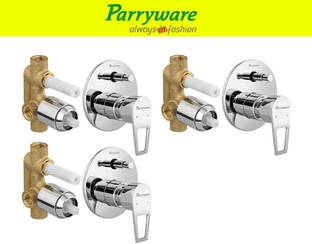 Parryware Espirion concealed Diverter Body with Concealed Upper Part set of 3 pic 204 Faucet Set