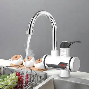 UnV Instant Electric Water Heater Tap – Sleek Design, Instant Heat, Smart Control ,Real-Time Temp Disp...
