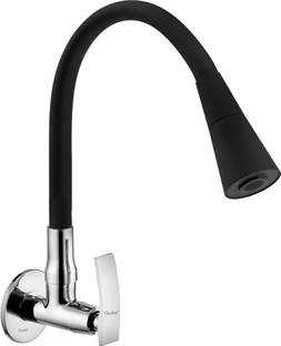 Cloudtail by Prestige Passion Brass Dual Flow Flexible Sink Tap with Spout Rain Spray with Flange Pillar Tap Faucet