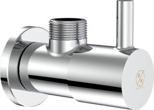 R. N. Angle Cock With Flange Chrome Plated _RNASH24G01_Set of 4 Angle Cock Faucet