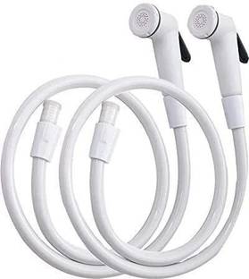 ARISSION PVC CONTI Hand held Shattaf Toilet Spray Jet Spray PACK OF 2 Tap Extender for Kitchen Sink, Flexible Faucet with Tap Extension Health  Faucet