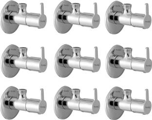 Prestige Premium quality stainless steel Flora Angle Valve Tap Chrome Plated_set of-9, Angle Cock Faucet