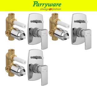 Parryware Euclid concealed Diverter Body with Concealed Upper Part set of 3 pic 078 Faucet Set