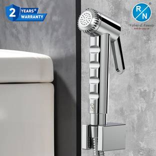 RN Health Faucet Gun ABS Chrome Finish Handheld Jet Spray for Without Tube & Holder Health  Faucet