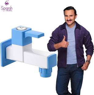 Sparsh Pearl by Pearl Precision LPR-1281 Ludo Pro Taps fittings Bibcock with Flange (For Bathroom, Kitchen and Offices etc.) Premium Material Bib Tap Faucet