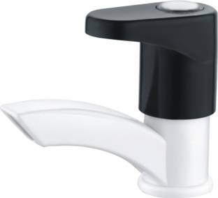 Sanituf PILLAR TAP PTMT FAUCET BLACK/WHITE FOR WASH BASIN / KITCHEN SINK || ISI Certified GALAXY Series || PTMT Kitchen & Wash Basin Pillar Tap Faucet
