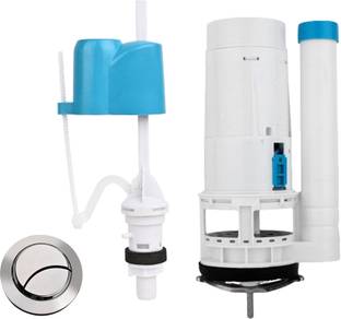 BSI by Bhanmati Sanitary Items FRK09 Toilet Repair Kit Dual Flush , 8.2 inch Flush siphon 8 inch Flush Tank Lever Flush Valve Faucet